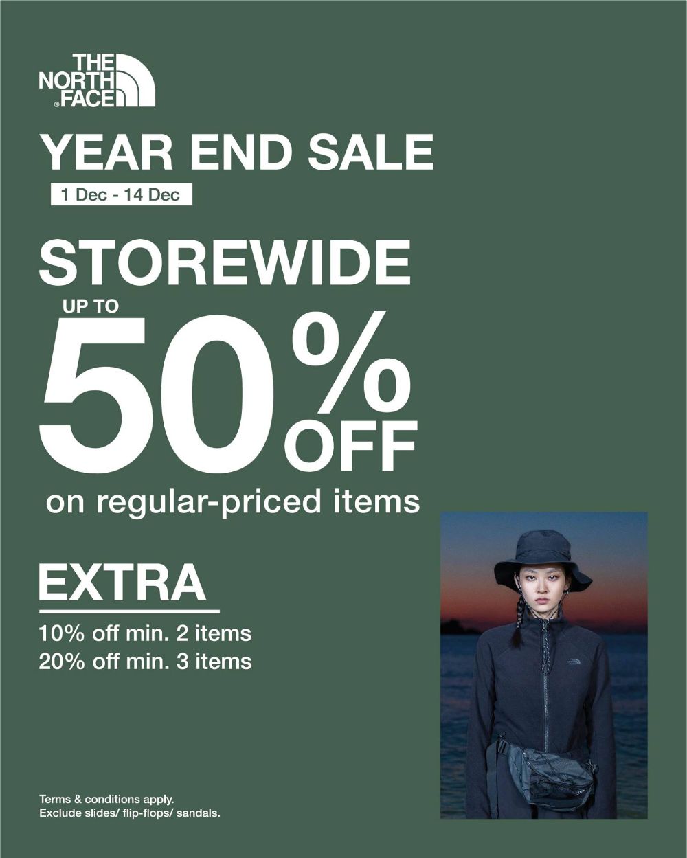 The North Face Up to 50% and more in store deal/promotion | Singapore ...